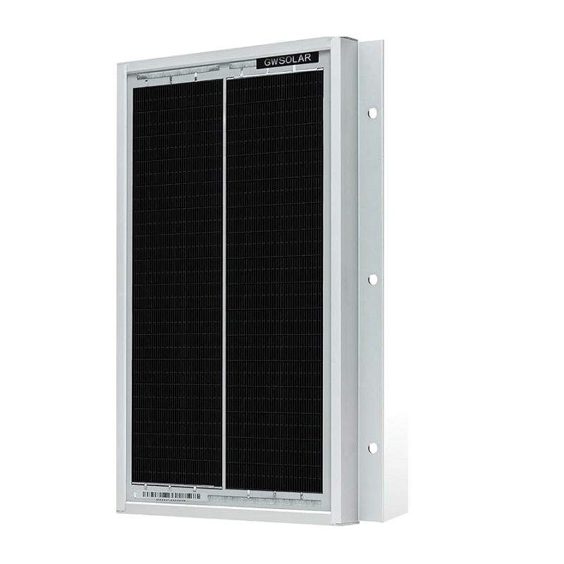 GWSOLAR 太陽光パネル 5W/12V系/厚み1.8cm 】表面取付ソーラー